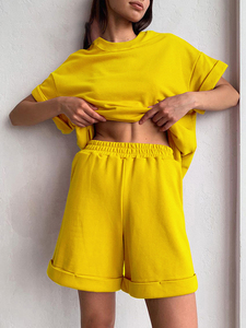 Camiseta informal estampada para mujer, camiseta de verano de manga corta, transpirable, ligera, suave y cómoda, camiseta de uso diario a la moda para mujer - Product Image 2
