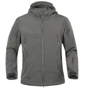 Veste coupe-vent longue décontractée pour homme, best-seller, matière douce, séchage rapide, imperméable, respirante, à capuche, été - Product Image 2