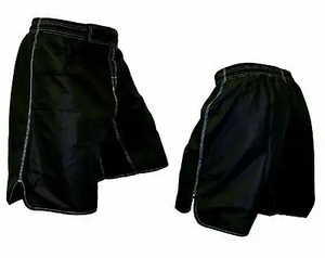 Shorts de combat MMA vert OEM de haute qualité pour hommes, idéaux pour l'entraînement de judo et les arts martiaux, coupe longue pour la nuit - Product Image 4