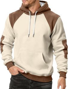 Premium Quality 100% Cotton <b>Men's</b> Oversized Fleece <b>Pullover</b> Hoodie with Puff & Digital Printing Breathable Winter - Product Image 6