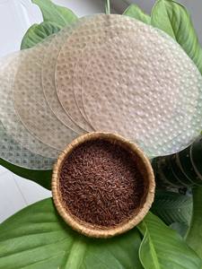 Papier de riz 16cm 22cm rond frais vente chaude en vrac grande quantité utiliser directement avec des rouleaux de salade alimentaire rouleaux de peau WA + 84 386142897 - Product Image 2