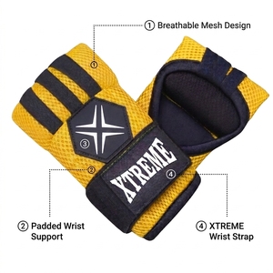 Bandages de boxe rapides, bandages de poignet pour la boxe, bandages de sport légers pour la boxe, équipement de combat pour l'entraînement au sac de frappe. - Product Image 2