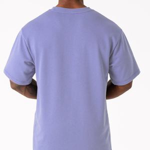 T-shirt à manches courtes surdimensionné pour homme avec logo personnalisé OEM, taille plus, coton épais 240GSM, tee-shirt de sport fitness - Product Image 3
