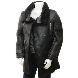 Chaquetas de Cuero para Hombre, Duraderas, a la Moda, Impermeables, Resistentes al Viento, Transpirables, Estilo Urbano, Invierno 2026, OEM ODM - Product Image 3