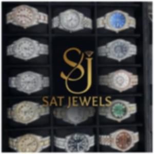 Luxury Custom Moissanite Diamond Natural Diamond Automatic Stainless Steel <b>Mechanical</b> <b>Watch</b> Green Dial Round Shape Full Iced Out - Product Image 1