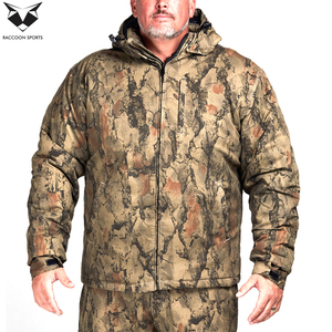 Vestes de chasse imprimées haut de gamme, durables, légères, entièrement personnalisées, haute performance, coupe-vent, pour l'extérieur, en polyester/nylon - Product Image 2