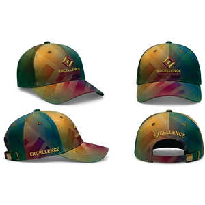 Casquettes de baseball sportives unisexes de qualité supérieure, design personnalisable, coton de haute qualité, utilisables en toutes saisons, 6 panneaux, ajustables - Product Image 1
