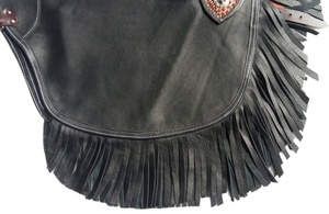 New Arrival Leather Half <b>Chaps</b> English Style Comfortable Elastic Design Metal Button Horse Equestrian <b>Riding</b> Very Low - Product Image 3