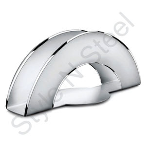 ที่ใส่กระดาษทิชชูสแตนเลสสีเงิน ดีไซน์คลาสสิก เป็นมิตรกับสิ่งแวดล้อม พร้อมลวดลายแบบตอก - Product Image 4