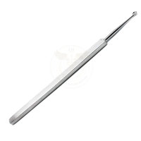 Kit de nettoyage d'oreilles en acier inoxydable : Curette, Billeau, Ciseaux pour l'élimination des poils