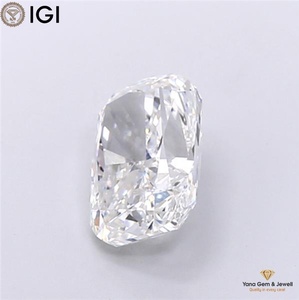 Diamant de laboratoire CVD de couleur E, clarté VVS1, 3,50 carats, taille coussin certifiée IGI, pour une élégance intemporelle, bague - Product Image 6