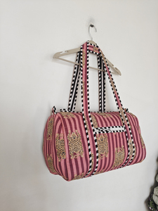 Sac de voyage léger à double poignée 20-35L avec fermeture éclair, style unisexe - Product Image 4