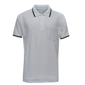 Chemise de golf classique personnalisée pour homme, tricotée en 100% coton, avec logo personnalisé, manches courtes décontractées - Product Image 6