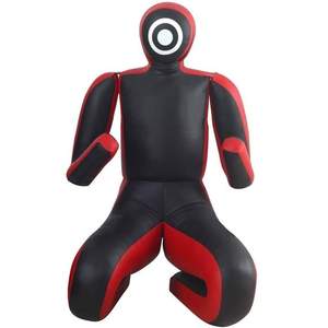 Brazilian <b>Jiu</b> <b>Jitsu</b> MMA Grappling <b>Dummy</b> for Judo Taekwondo Martial Arts Training with PU & Cotton Materials - Product Image 1