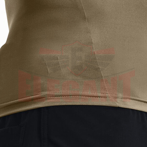T-shirts de compression personnalisés en tissu 100 % polyester élasthanne, meilleur prix, pour vêtements de fitness, vente en gros, manches courtes, Rash Guards - Product Image 6