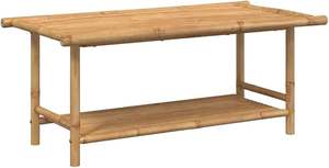 Table basse en bambou personnalisable, design moderne extensible et convertible pour restaurants, hôtels, centres de villégiature, vente en gros de meubles - Product Image 2