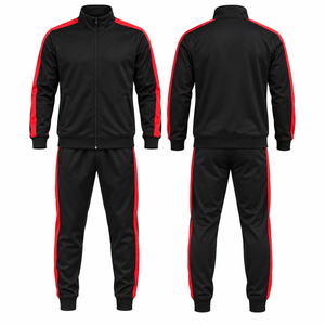 Conjunto de Chaqueta y Pantalones Deportivos Ligeros Sublimados Personalizados para Atletismo, Traje de Calentamiento para Equipos, Ropa Deportiva OEM ODM - Product Image 1