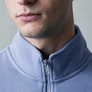 Top Quality Plus Size OEM Custom Stand Collar 1/4 <b>Zip</b> <b>Half</b> <b>Zip</b> Pullover Oversized Winter <b>Fleece</b> Sweatshirt Jumper for <b>Men</b> - Product Image 5