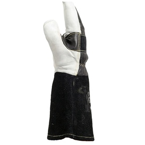 Guantes de piel de vaca resistentes al calor lucha contra incendios seguridad trabajo Guantes retardante de llama radiación Industrial guantes de soldadura - Product Image 3