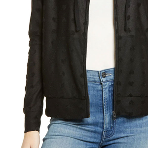 Sweat à capuche doux et durable pour femmes, prix avantageux pour les acheteurs en gros, couleur unie, fabrication directe d'usine avec design de logo. - Product Image 5