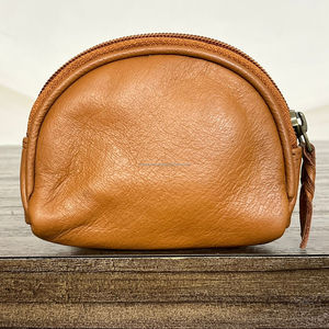 Hot Selling Zipper Coin Bag Cowhide Genuine Leather <b>Small</b> Coin <b>Purse</b> 2022 New Arrived Mini Bag Womens Change <b>Purses</b> - Product Image 5