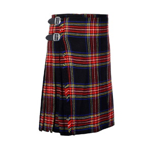 Kilts Escoceses Modernos de Lana en Todos los Colores para Hombre y Mujer, Nuevos, Verdes, en Oferta, Kilt de Dunbartonshire de 8 Yardas, 16oz, Color Personalizado - Product Image 1