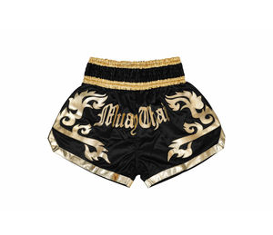 Pantalones Cortos de Muay Thai Sublimados, Personalizados con Logotipo, para Combate, Kick Boxing - Product Image 2