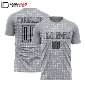 ชุดฟุตบอลทีมสโมสร ราคาขายส่ง ชุดฟุตบอล 25/26 โลโก้สั่งทำ โพลีเอสเตอร์ 100% ชุดทีม, โลโก้ และหมายเลขสั่งทำได้ - Product Image 4