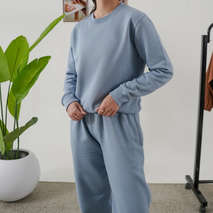 Conjunto de Sudadera con Capucha Oversize Unisex Personalizado y Pantalón de Chándal de Dos Piezas para Descanso al por Mayor - Product Image 2