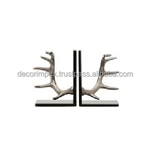 ที่คั่นหนังสืออลูมิเนียมรูปเขากวางสำหรับห้องสมุดงานหล่อทองโต๊ะหนังสือศิลปะและงานฝีมือ - Product Image 1