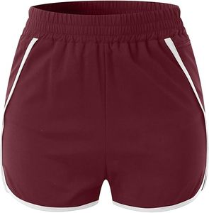 Shorts de sport pour femmes, shorts de jogging, yoga, danse, été, sport, cyclisme, randonnée, séchage rapide, respirant, écologique, 100% coton - Product Image 5