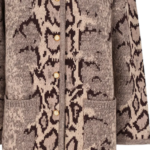 JT Fashion Cardigan Classique Femme Col V Ample Boutonné en Laine Cachemire Manches Longues Hiver Décontracté Commande Personnalisée Essentiel Minimaliste - Product Image 3