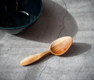 Cuchara de Té de Madera Premium, Cuchara para Café y Azúcar de Grado Alimenticio, Utensilio de Cocina Sostenible - Product Image 2