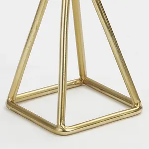 <b>Top</b> Rated Decorative Metal Candle Holders with Elegant Finishes for Luxurious Homes or Wedding Centerpiece Ideas - Product Image 3