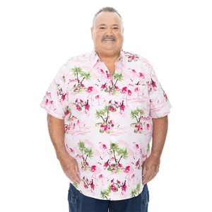 Camisa Hawaiana de Verano 2026 con Nuevo Diseño, a Rayas, de Manga Corta, con Botones, Estampada, Informal y Moderna para Niños, Suave, Duradera y Cómoda - Product Image 1