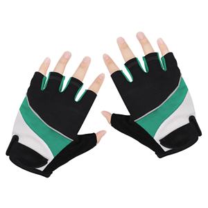 Half Finger Lightweight <b>Weight</b> Lifting Gloves Men PU Leather Breathable Non-Slip Pull-On Closure Gym Training Running Portable - Product Image 1
