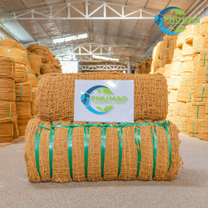 Best Selling Product COIR NET / PALM MAT Natural Coir Mesh for Soil Erosion Control and Slope Protection - Product Image 5