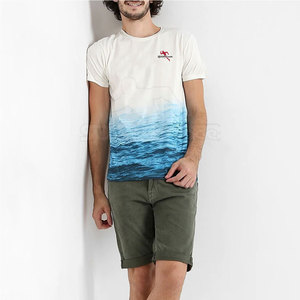 Camiseta de Hombre 100% Algodón, Transpirable, Ecológica, de Secado Rápido, Cómoda, Estilo Urbano, Alta Calidad, Venta al Por Mayor - Product Image 6
