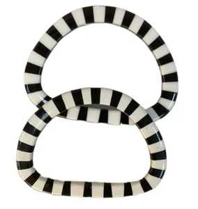 หูหิ้วกระเป๋าและกระเป๋าถือทำมือคุณภาพสูงจากเรซิ่น ทันสมัย เป็นมิตรกับสิ่งแวดล้อม ทนทาน สำหรับงาน DIY ทำกระเป๋า - Product Image 2