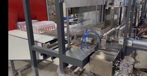 Machine d'emballage sous film rétractable automatique 120 BPM pour bouteilles de boissons, emballage en film plastique - Product Image 4