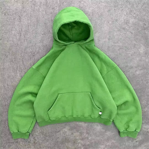 Sudadera Personalizada de Poliéster/Nailon/Algodón 260GSM, Corte Cuadrado, Hombros Caídos, Oversize, Felpa, Ecológica, Estilo Puffy - Product Image 4