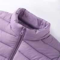 Chaqueta Cálida Plegable con Cuello Alto, Ligera, Cortavientos y Térmica para Otoño e Invierno, Ideal para el Día a Día, Viajes y Uso Diario