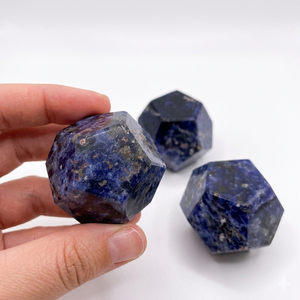 Cristal dodecaedro sodalita piedra dodecaedro Reiki cristal curativo piedra preciosa piedra natural mayorista - Product Image 4