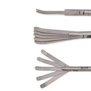 Écarteur hépatique laparoscopique à cinq pales en acier inoxydable réutilisable, instrument chirurgical - Product Image 6