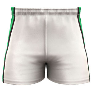 Men's Adult Green White Soccer Jersey Set-Breathable Moisture-Wicking Fitted Crew Neck Short Sleeve Rugby Uniform - Product Image 4