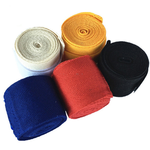 Cotton Durable Boxing Hand <b>Wraps</b> <b>Black</b> Comfortable Fit All Seasons Gym Training Use - Product Image 4