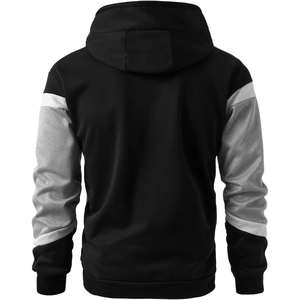 Sweat-shirts et hoodies pour hommes très demandés, à trois tons contrastés, à manches longues, avec logo personnalisé, de haute qualité, hoodies unis à enfiler - Product Image 3