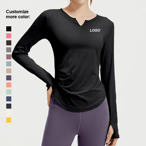 Solid Color Gym Fitness <b>Jacket</b> Yoga With Pockets Morning <b>Workout</b> White Yoga <b>Jacket</b> Quick-Dry Slim Yoga <b>Jacket</b> - Product Image 2