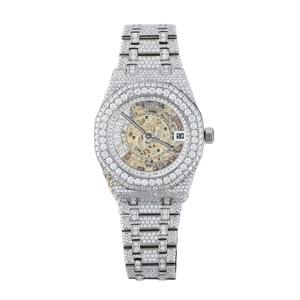 Relojes de Diamantes Modernos de Lujo, Elegantes Relojes de Moissanita Disponibles en Alta Calidad, del Mejor Proveedor Indio - Product Image 5