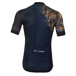 Maillot de cyclisme pour homme en polyester 100% écologique, respirant, imprimé, sans coutures, avec un design unique - Product Image 2